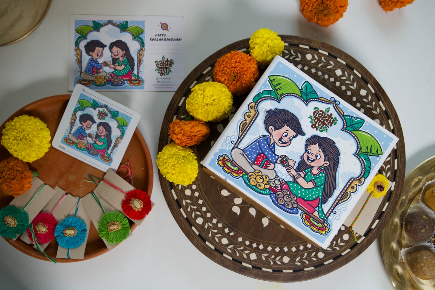 Rakhi Gift — Fridge Magnet