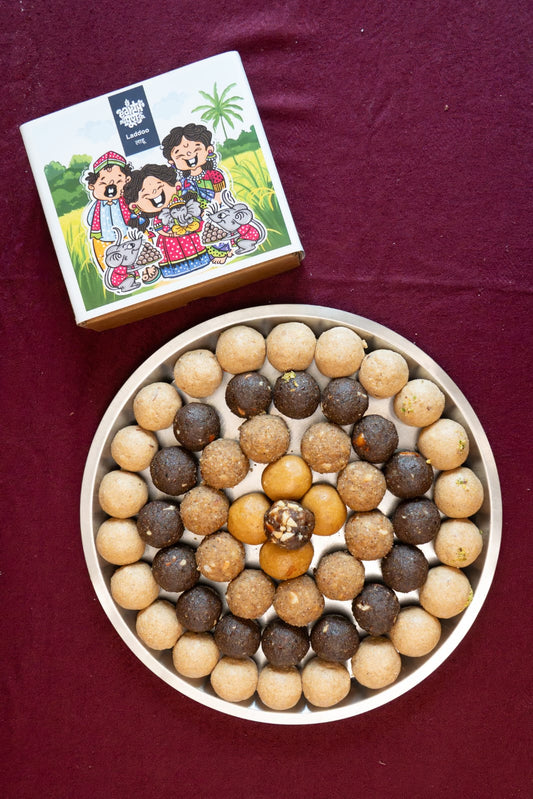 Assorted Laddoo Box: Curated Seasonal Variety Gift