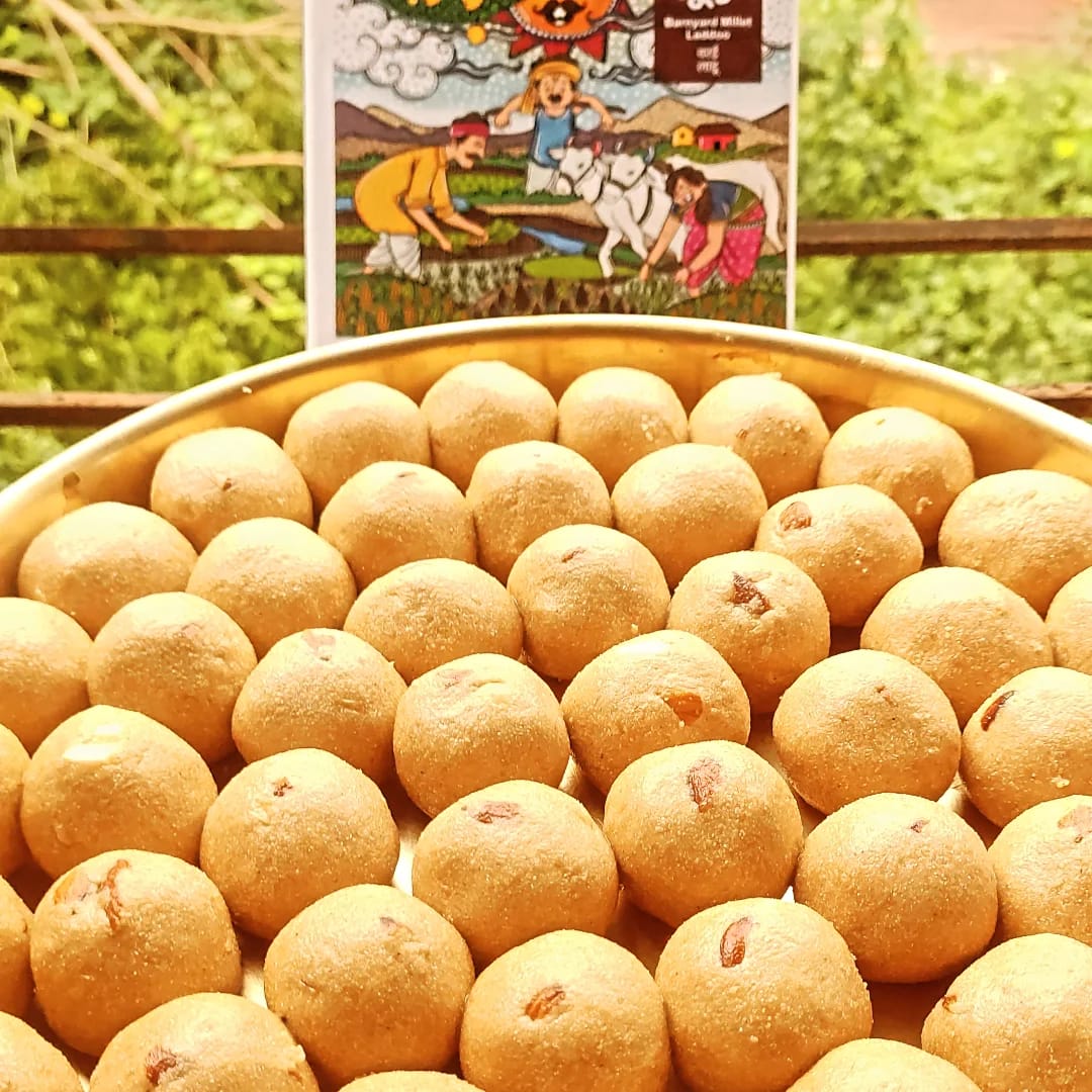 Ragi Laddoo with Dates