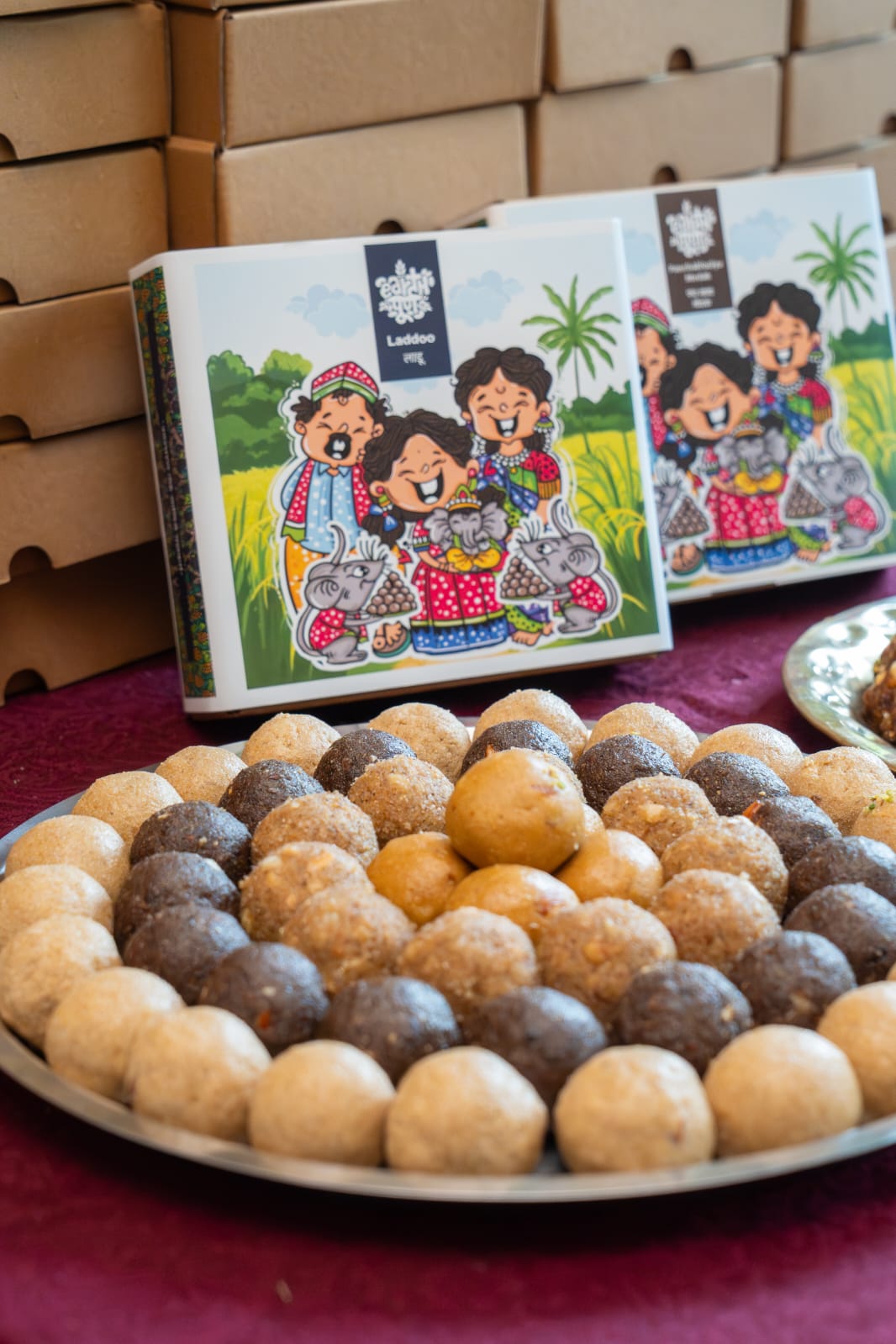 Assorted Laddoo Box: Curated Seasonal Variety Gift