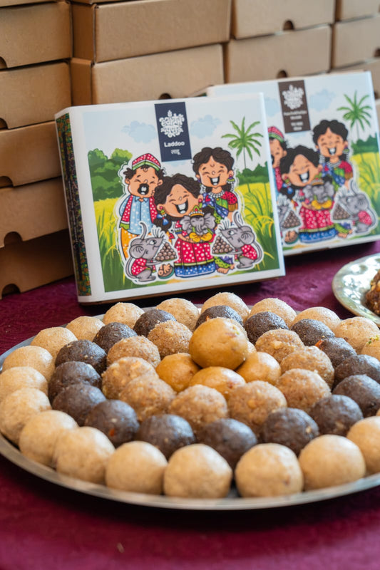 Assorted Laddoo Box: Curated Seasonal Variety Gift