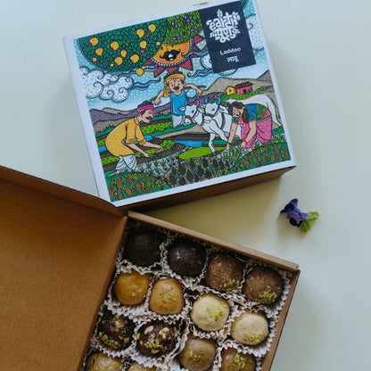 Assorted Laddoo Box: Curated Seasonal Variety Gift