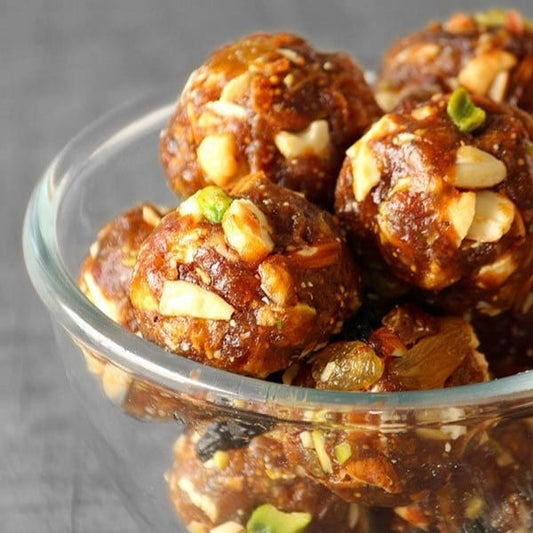 Dates and Dryfruits Laddoo: Natural Energy & Iron-Rich