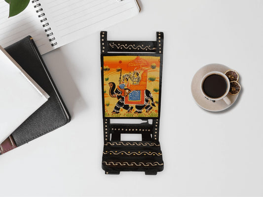 Hand Painted Mobile Stand