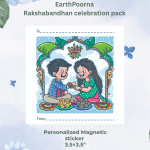 Rakshabandhan Celebration Pack with Magnetic sticker